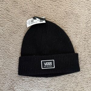 Vans Classic Black Knit Falcon Beanie